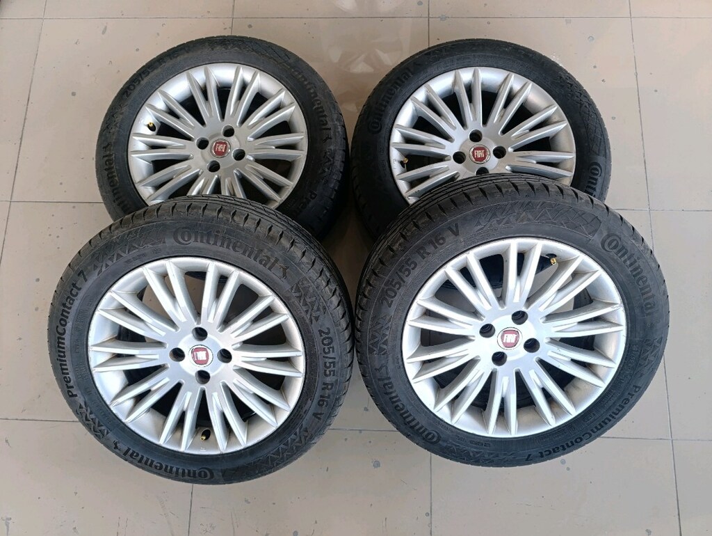 16 4x98 Fiat orjinal jant lastik takımı hatasız sıfır ayar - 2