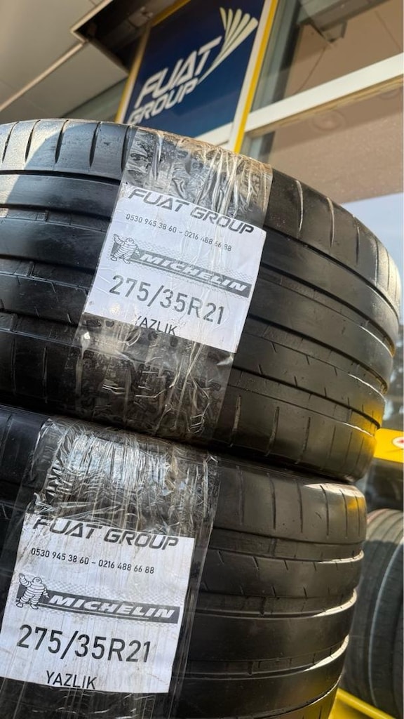 275 35 21 - 325 30 21 MİCHELİN ÖN ARKA SET ÇOK İYİ DURUMDA - 2