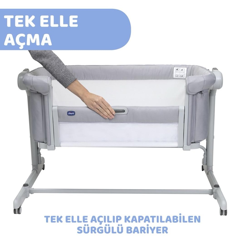 Chicco Next2Me Magic Evo Anne Yanı Beşik - Taşıma Çantalı - Tertemiz - 3