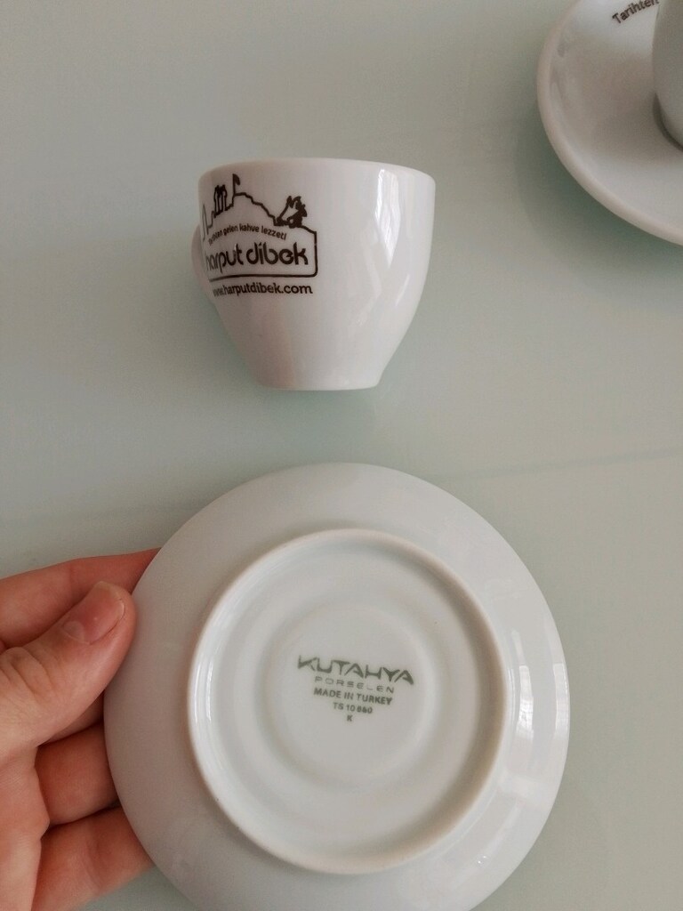 Kütahya porselen Türk kahvesi fincanı - 3