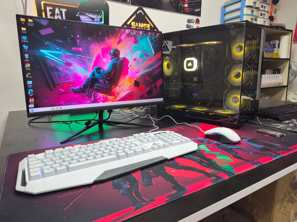DDR5 Ryzen 5 7500F-16 GB-512 GB-RTX5060 8GB-24 İnc 240Hz Monitör - 3