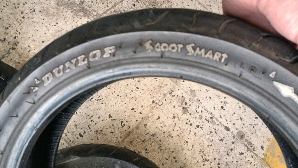 110/70/13 Dunlop motor lastiği - 4