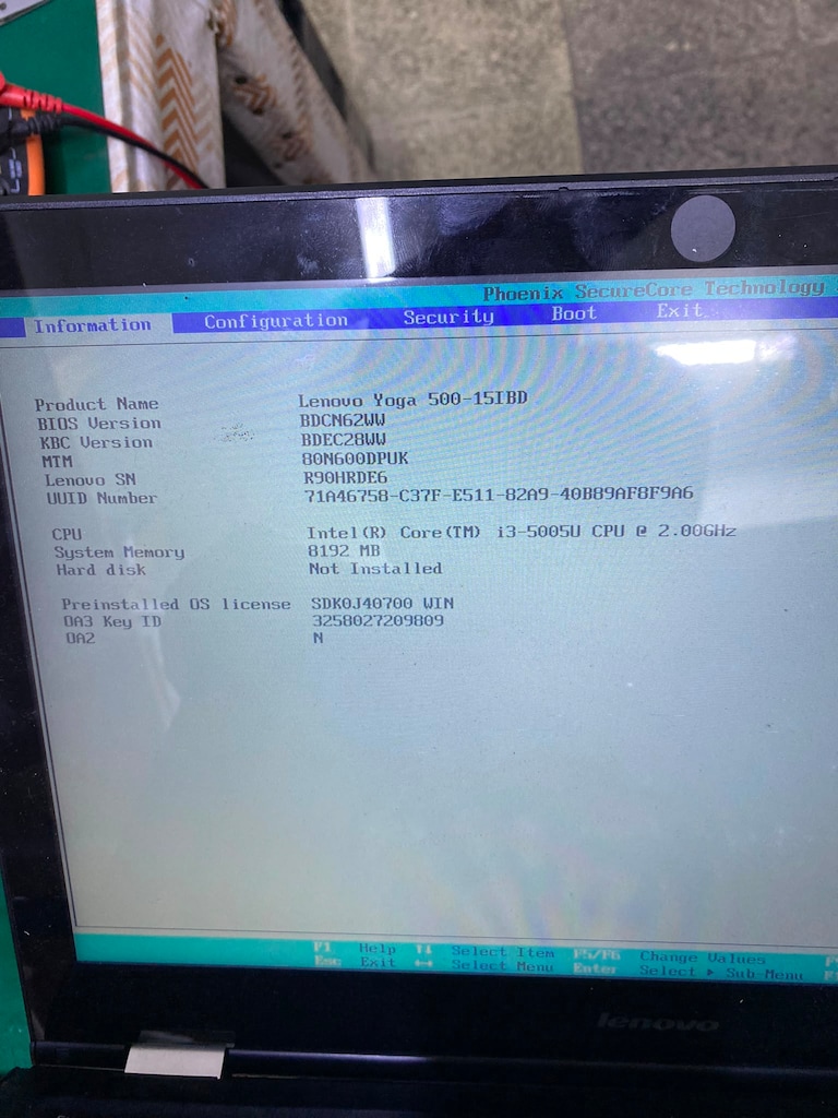LENOVO 500-15IBD SORUNSUZ ANAKART - 3