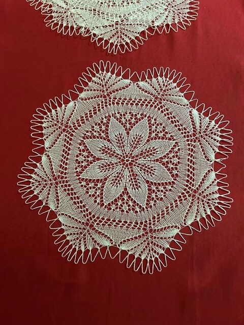 Dantel Kolalı Örtüler