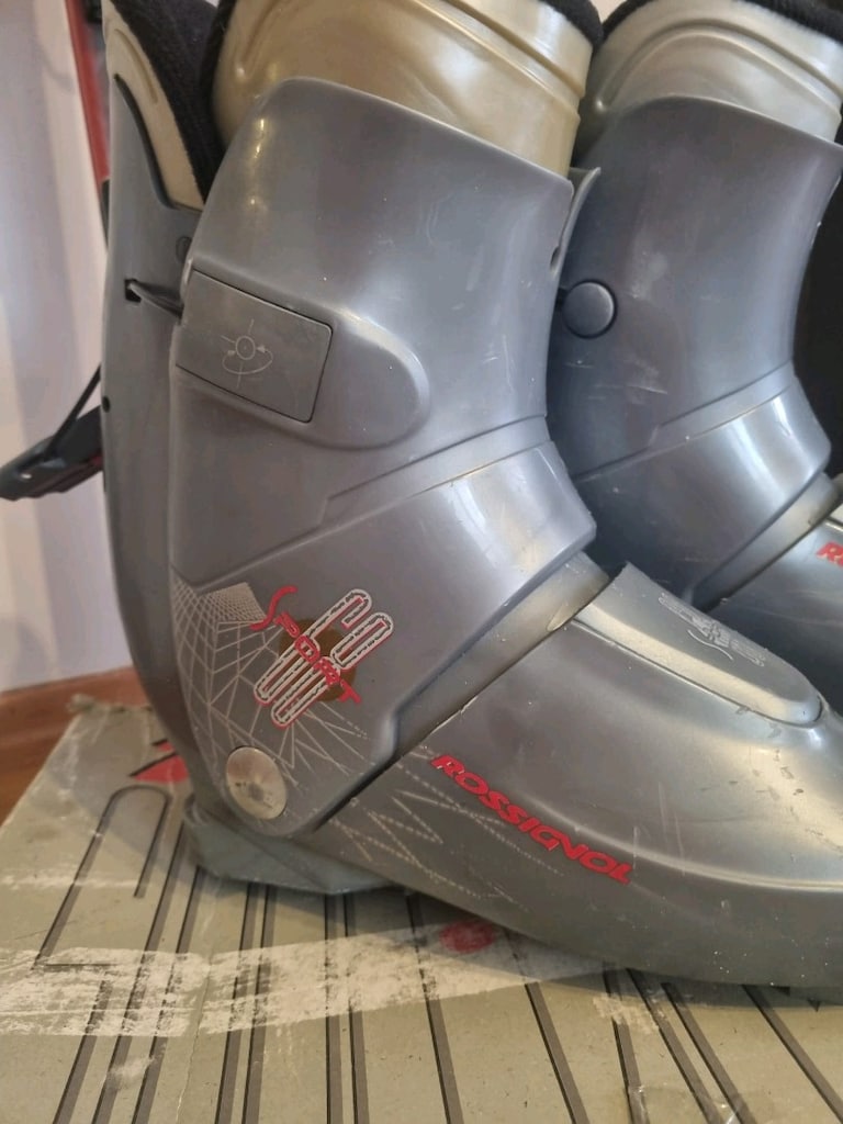 Rossignol Ceramic Kevlar Vintage Full Kayak Seti Koleksiyonluk - 5