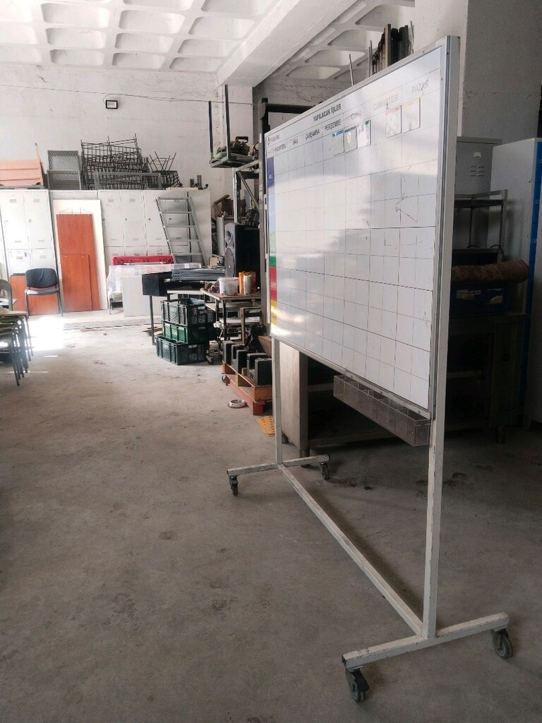 Mıknatıslı Planlama Panosu, İş Akış Takip Tahtası (Detaylar Açıklamada - 2