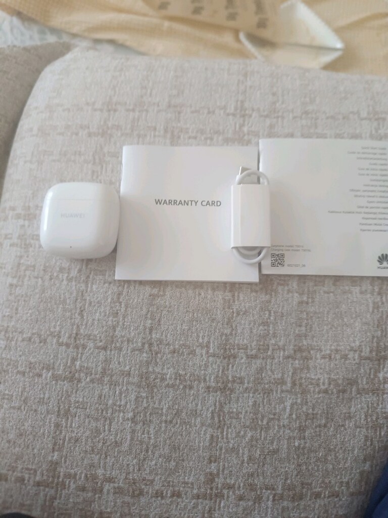 tertemiz Huawei kablosuz kulaklık hiç kullanılmadı