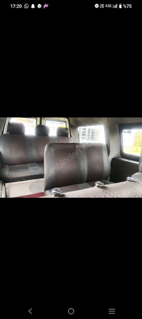 Fiat scudo 1.9 D 7+1 otomobil ruhsat 2001 model dolmuş çıkması - 6