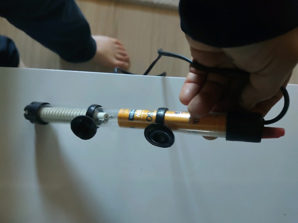 balıklarım soğuk sudan etkilenmesin diyen ısıtıcı yok diyenez - 3