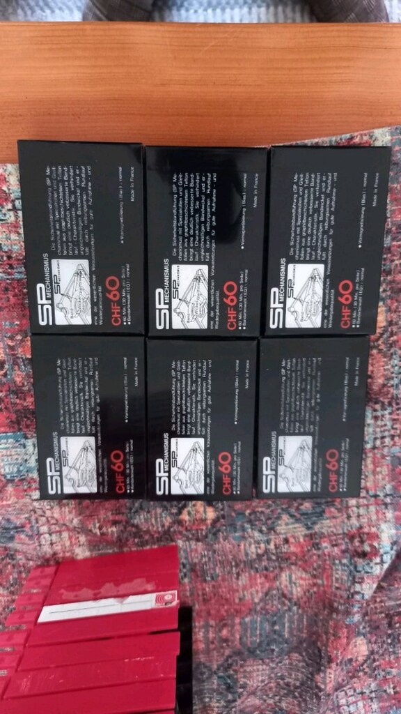 SONY AGFA MÜZIK SETI IÇIN BOŞ KASET - 6