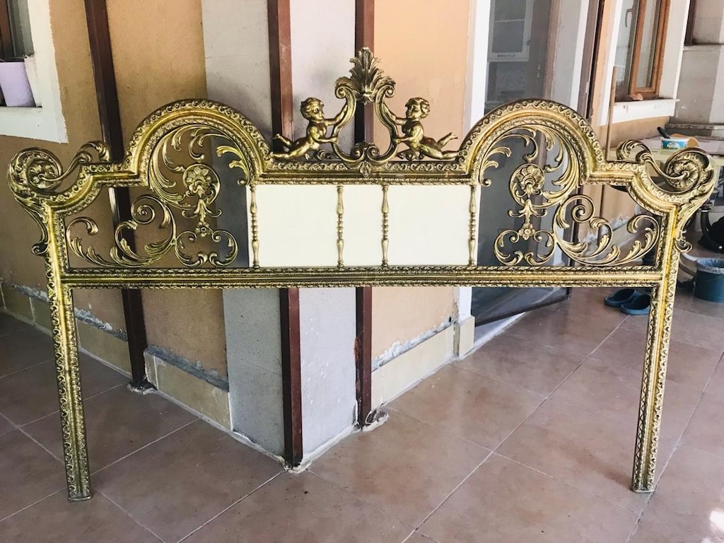 Pirinç mete bronz yatak odasıtakımı - 11