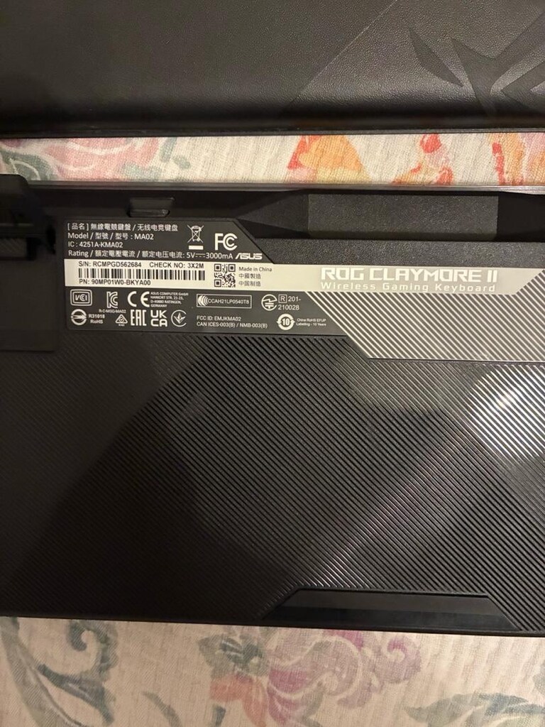 ASUS rog claymore 2 gaming klavye - 3