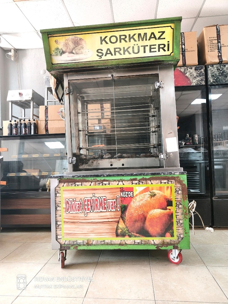 tavuk çevirme makinesi piliç kızartma makinesi grill makinası - 14