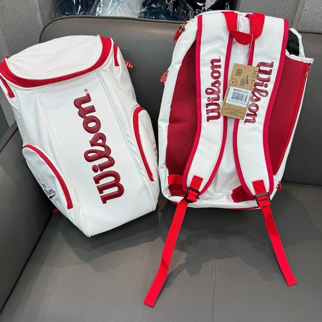 Wilson Beyaz 2’li tenis , limited Çanta - 3