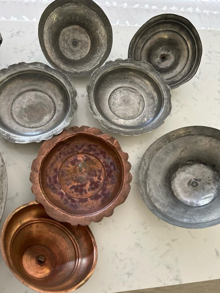 Bakır Tencere ve Şekerlikler - 4