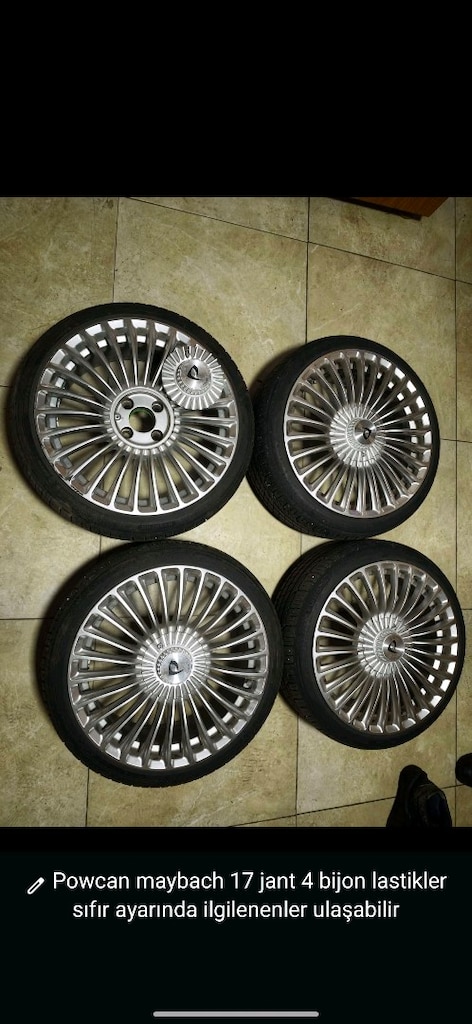 powcan maybach 17 inç 4x100 - 2