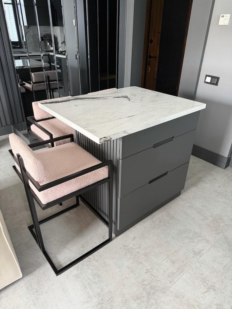 DesignSolano 70 cm Bar Sandalyesi - 3