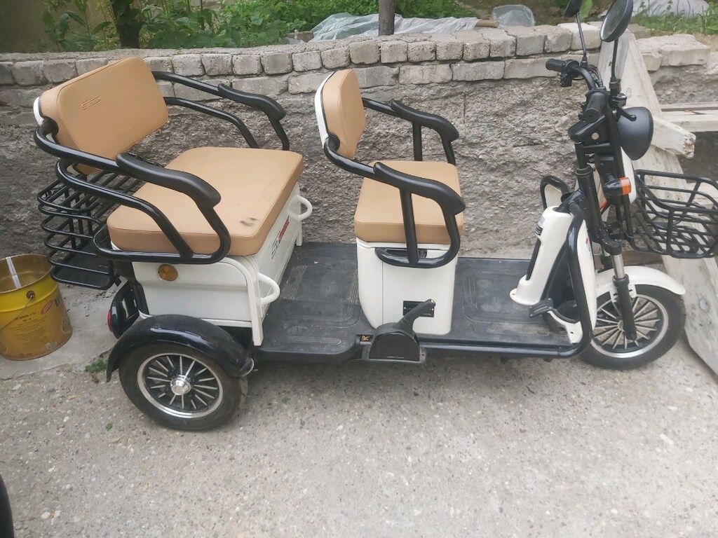 3 tekerli elektirikli motor - 5