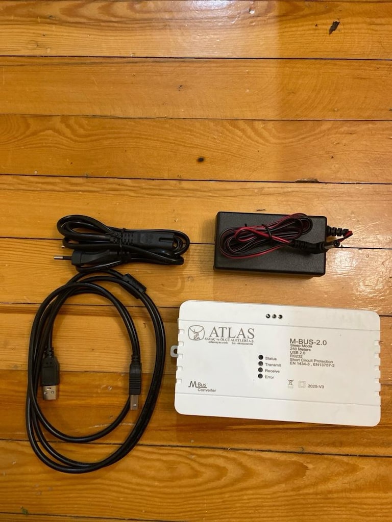 Atlas M-Bus 2.0 Sayaç Okuma Converter USB/RS232 - 5