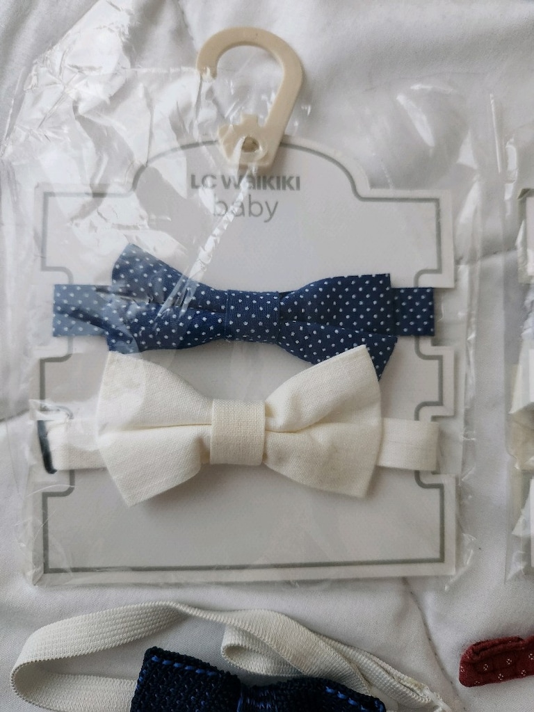 erkek çocuk papyonlar pantolon askısı - 8