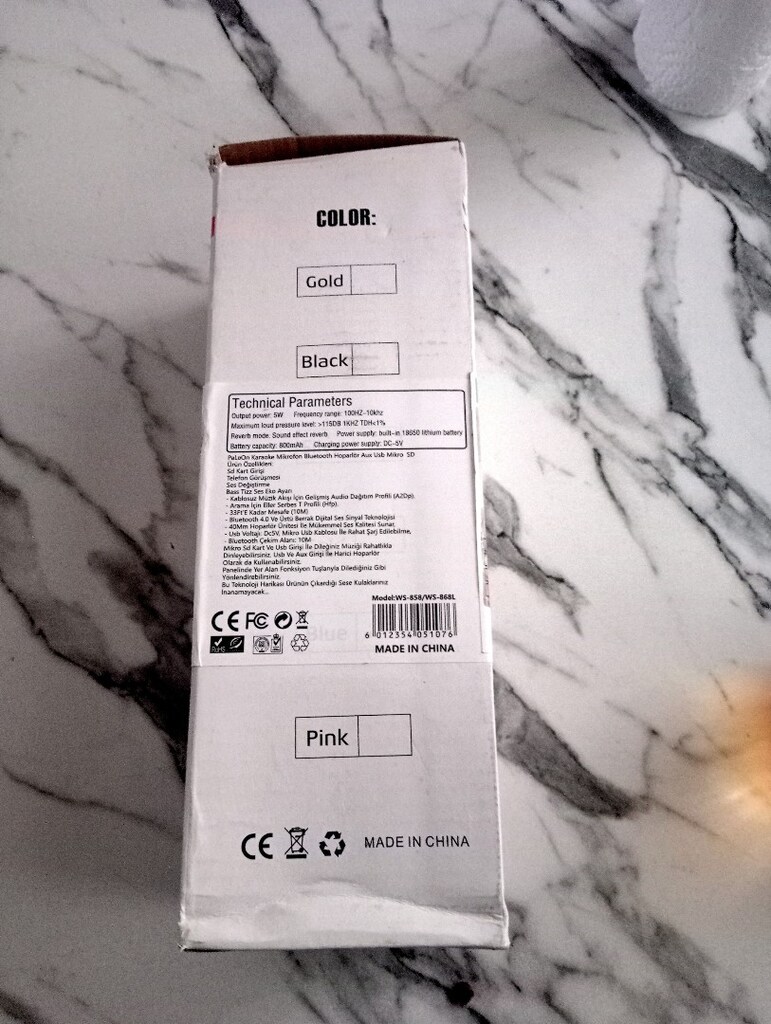 kablosuz Bluetooth ktv müzik çalar - 4