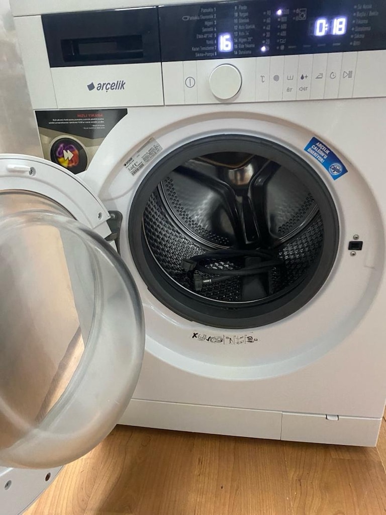 Tertemiz ve Sessiz 8 kg Arçelik Çamaşır Makinesi! - 13