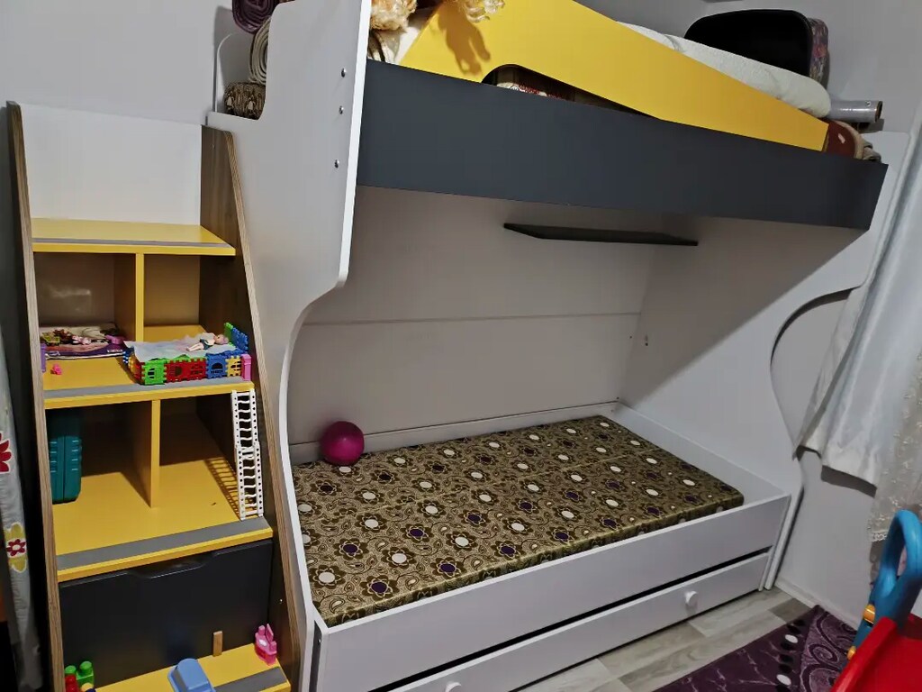 Çocuklar için 3 lü Ranza yatak - 3