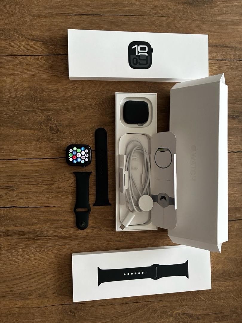 Apple Watch 10 - 42 mm - Gps - Jet Balck , M/L - Garantili - 9