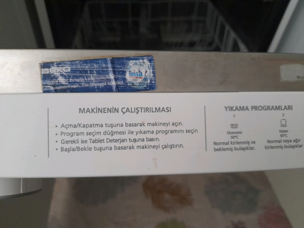 beko marka bulaşık makinesi - 7