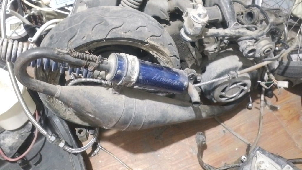 Mondial 150 ZC egzoz - 4