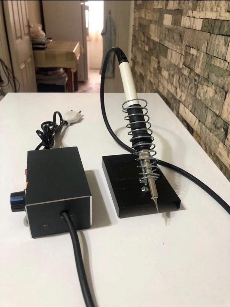 220 volt 100 wat ayarlı ışıklı lehim makinesi - 3