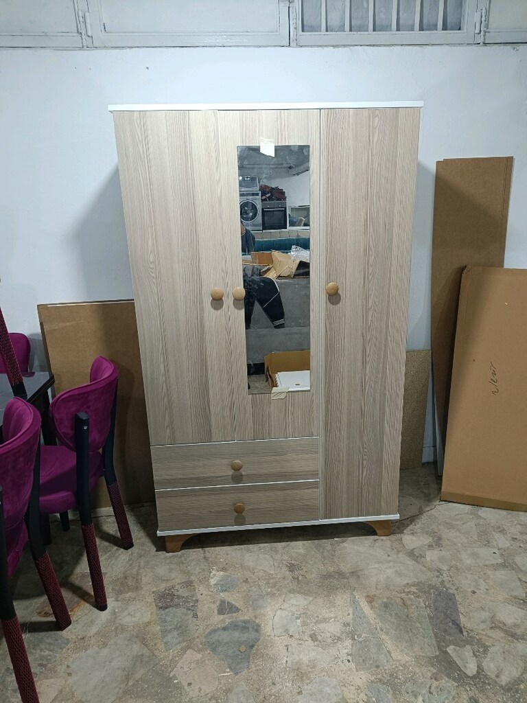 yeni model bol raflı elbise dolabı - 2
