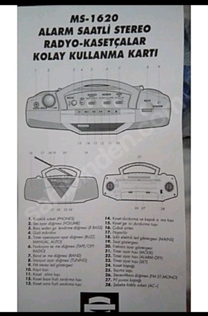 ARÇELİK RADYO VE KASETÇALAR. - 9