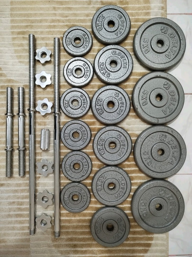 Delta Deluxe 50 Kg Döküm Ağırlık Seti - 7
