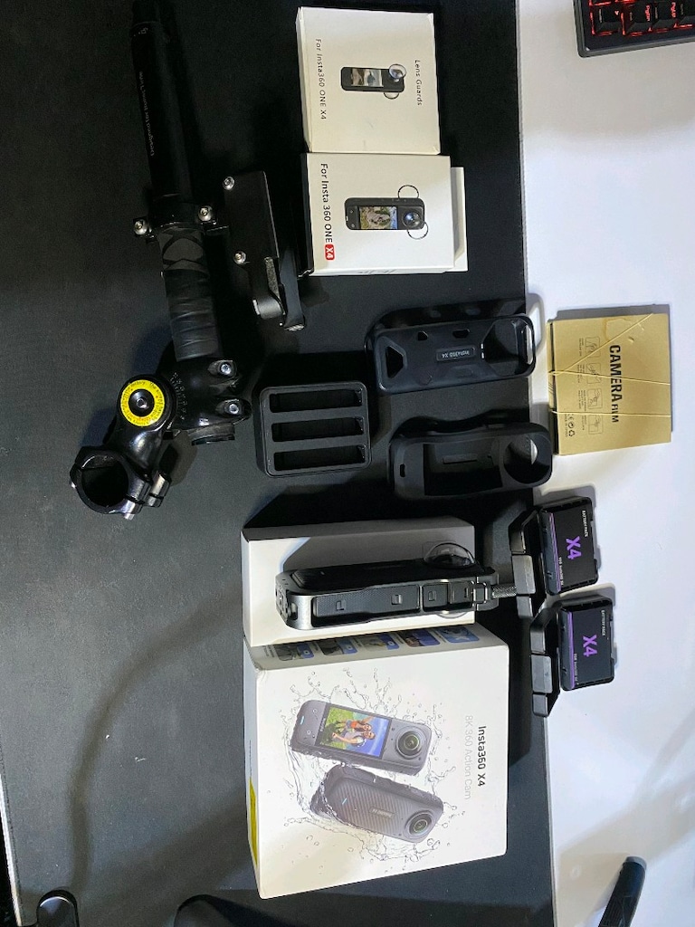 insta 360x4 ful set aksiyon kamerası - 4