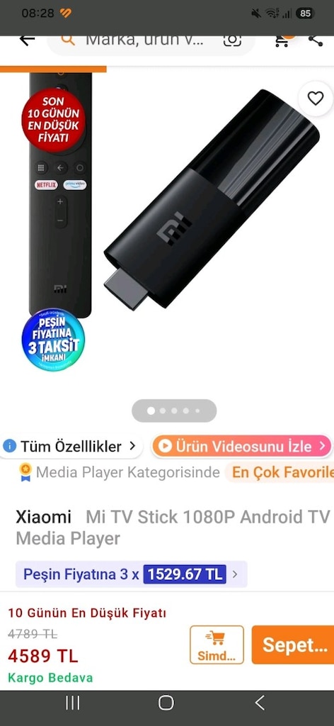 xiaomi mi tv stick medya player - 2