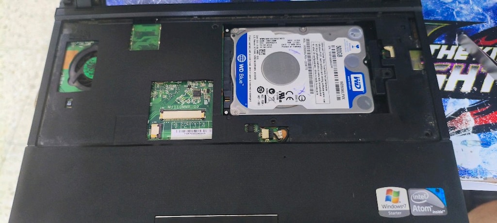 ARİZALİ CASPER.MİNİBOKK..İNTEL..4GB RAM_500 GB HDD_10.1 EKRAN. - 8