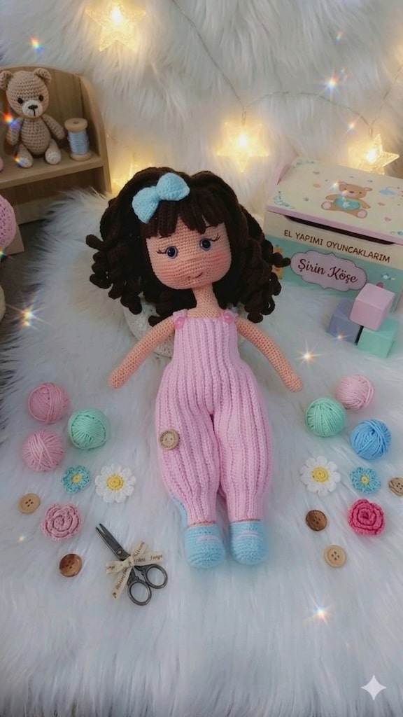 amigurumi oyuncak bebek