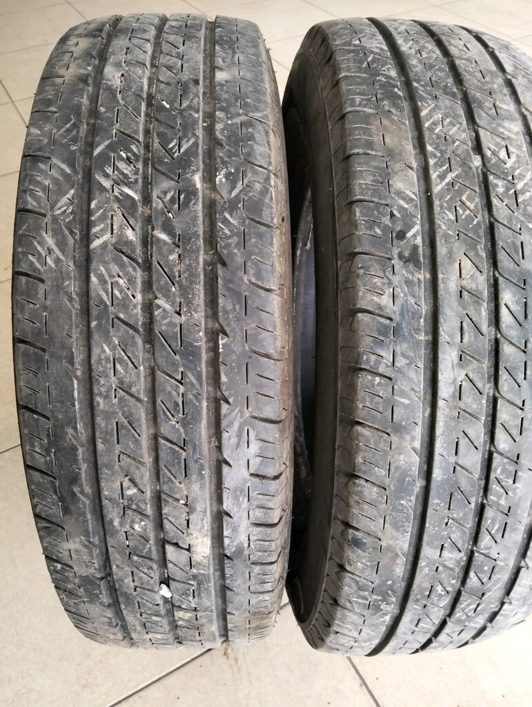 2 adet çıkma lastikler 225/75R16C sıfır gibi lastikler - 3