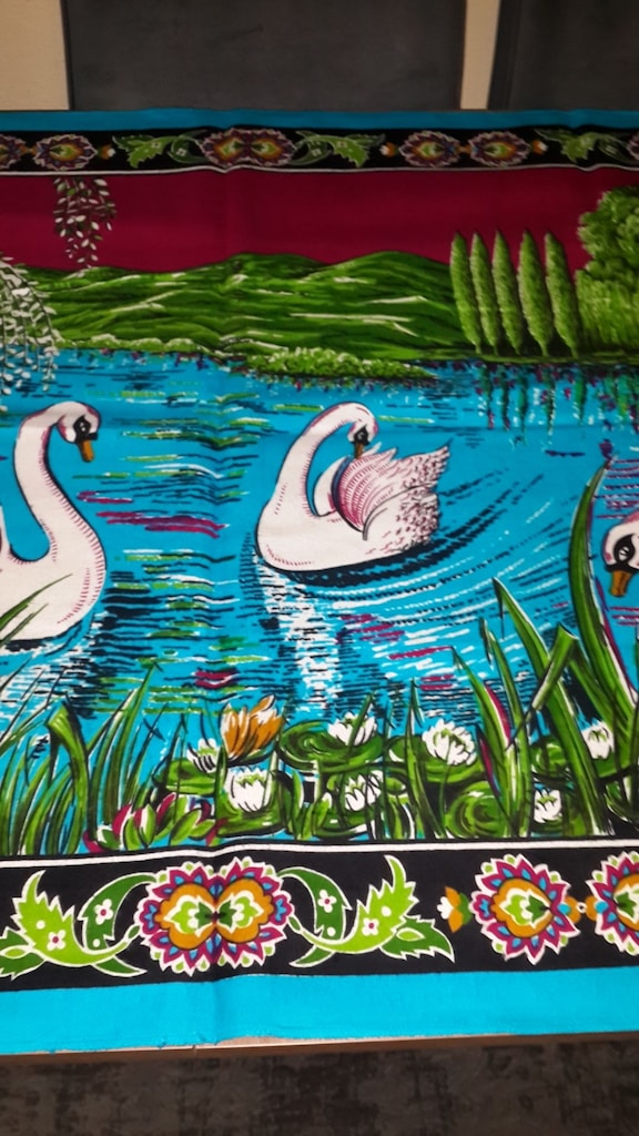 145x90cm Ördekli manzaralı Kilim Sıfır - 5