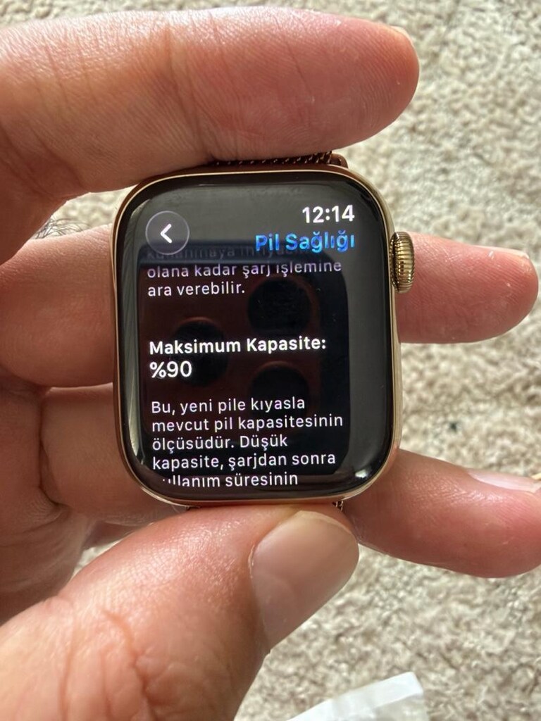 Apple Watch 9. seri çelik kasa cellular Türkiye - 6
