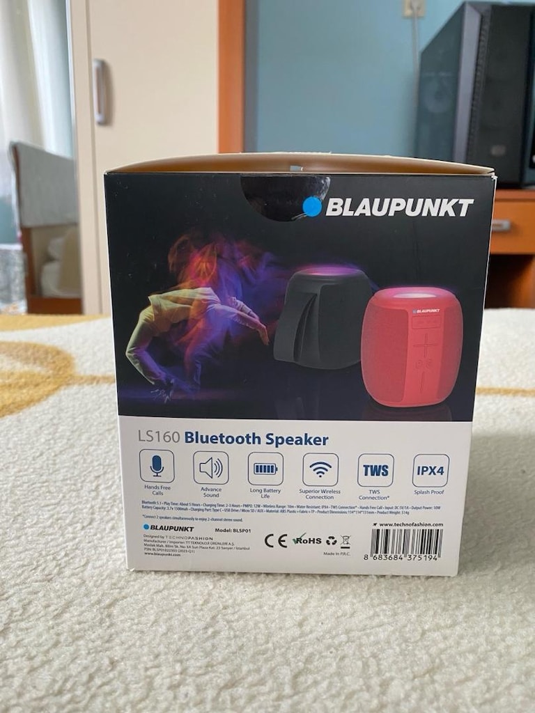 Blaupunkt LS160 Bluetooth Speaker - 7