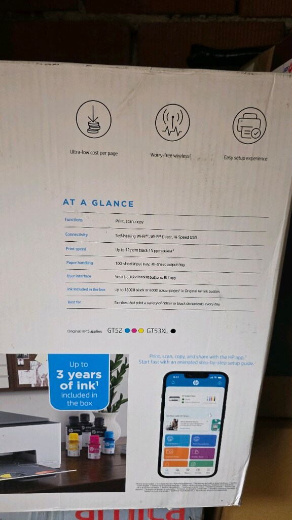 Hp Smart tank 580 All in One Yazıcı Tarayıcı - 3