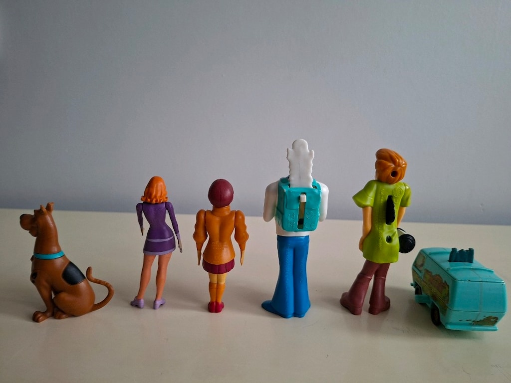 Scooby-Doo Gizem Ekibi Tam Set Koleksiyon Figürleri - 3