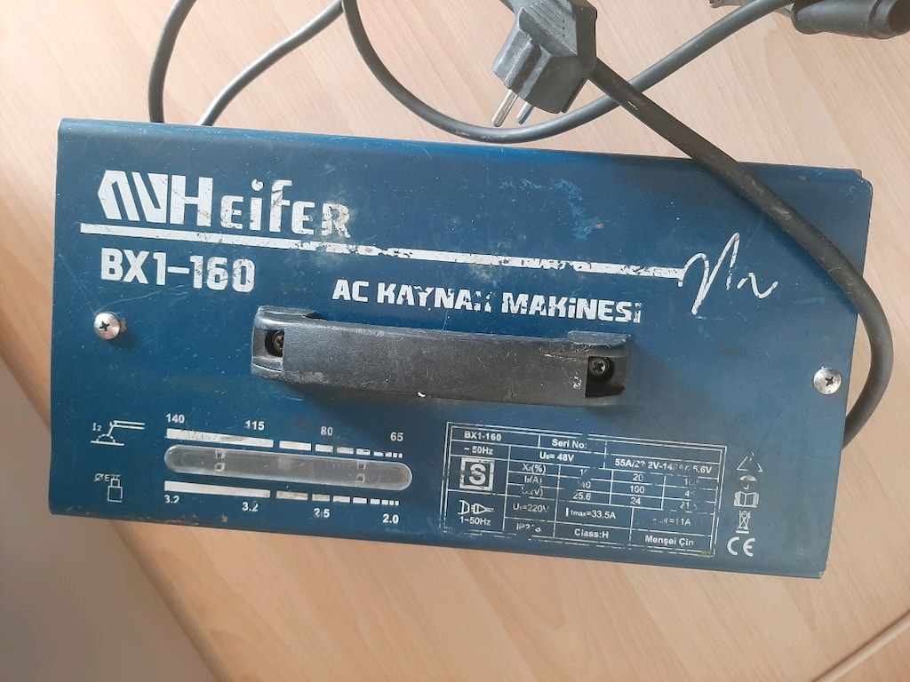 Heifer BX1-160 Kaynak Makinesi 140Amper Inverter Kaynak Makinesi Bakır - 4