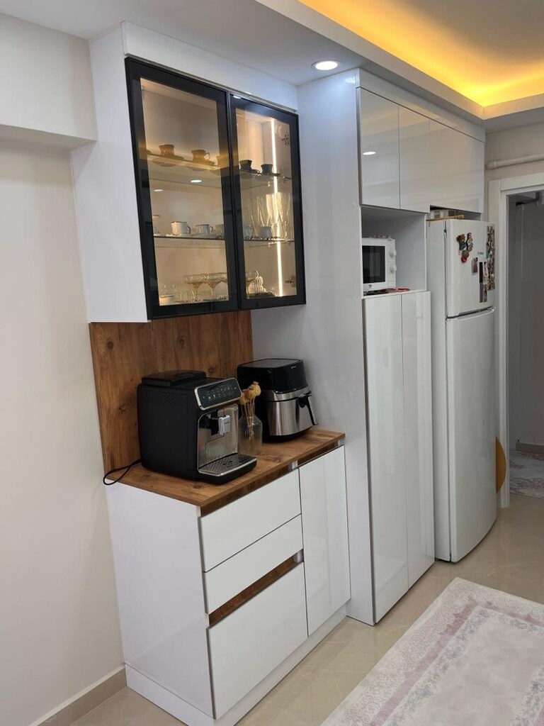 Kahve köşesi dresuar vestiyer makine dolabı örnekleri - 4