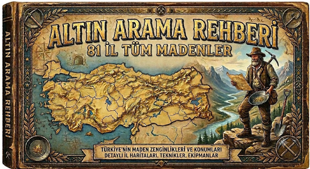 altın arama rehberi, 81 il harita (PDF whatsapp gönderim.)