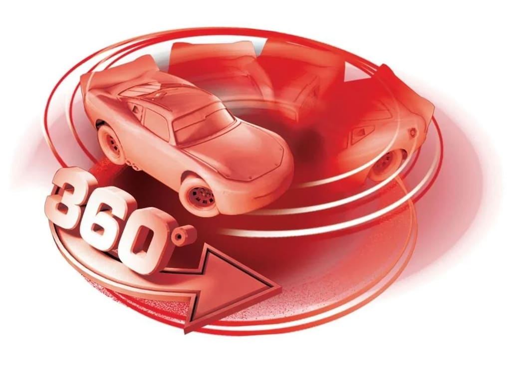Dickie Cars 3 Şimşek McQueen 1:16 Uzaktan Kumandalı Araba - 5
