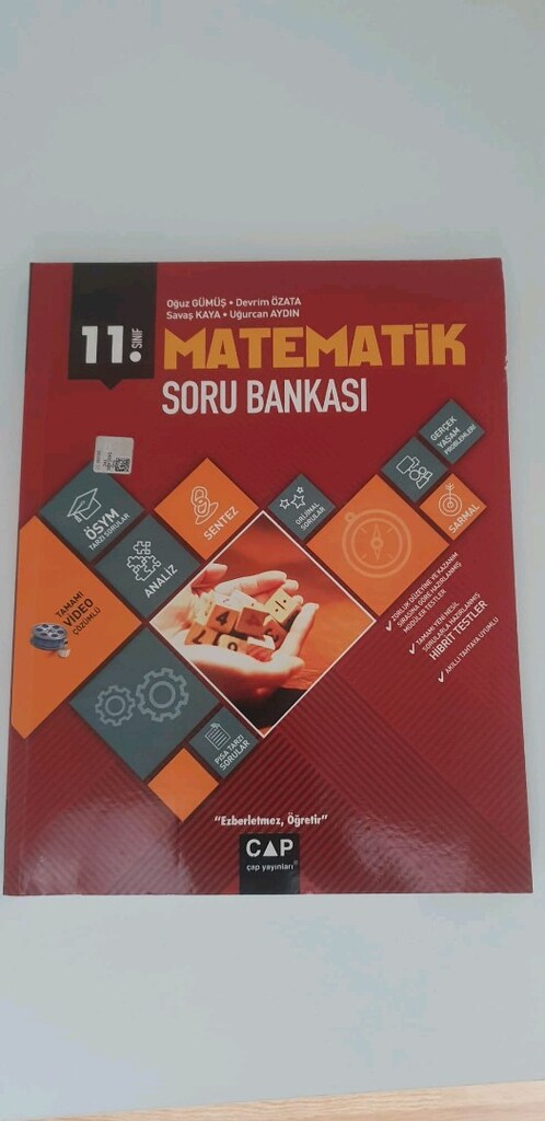 11. sınıf soru bankası seti (sayısal) - 4