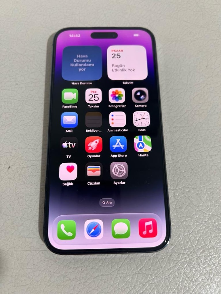 IPONE 14 PMAX 128 GB DEYİŞENSİZ PİL 83 YURT DIŞI KAPALI - Sıfırından ...